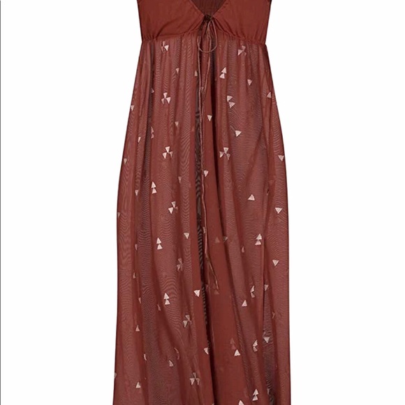 🌴🔆HURLEY- EMBROIDERED MESH COVER UP DRESS🔆🌴 - Picture 10 of 14